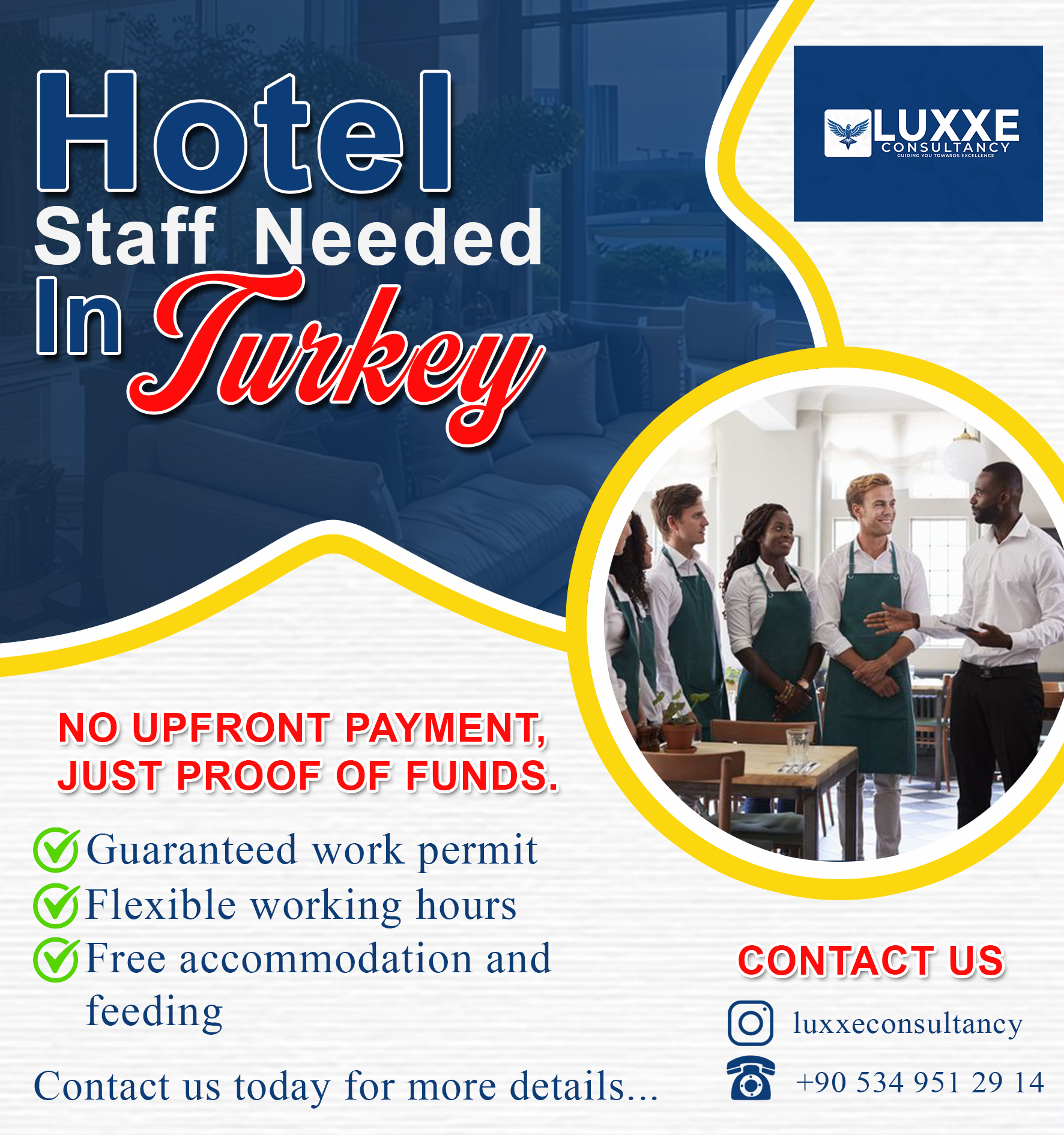 Luxxe consultancy flyers design